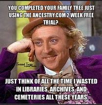 Image result for Genealogy Memes