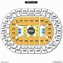 Image result for Bok Center Seating Chart with Seat Numbers