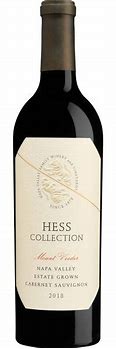 Image result for The Hess Collection Mount Veeder Collectors Cuvee