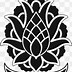 Image result for Black and White Damask Pattern