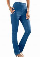 Image result for Elastic Waist Stretch Denim Jeans