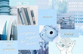 Image result for Collage PC Wallpaper Baby Blue