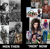 Image result for American Men Then Vs. Now Memes