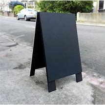 Image result for Black Marker Board Sandwich Board Signs