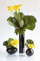 Image result for Green and Yellow Flower Vases