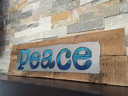 Image result for Peace Sign Wall Art
