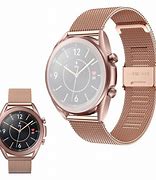 Image result for Rose Gold Samsung Watch 3