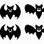 Image result for Cut Out Bat Silhouette