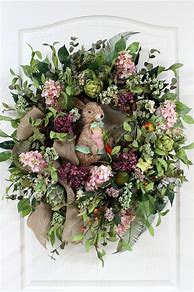 Image result for Easter Wreath with Bows