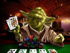 Image result for Yoda Playing Poker Art