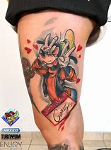 Image result for Goofy Smoking Tattoo