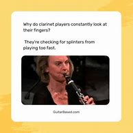 Image result for Clarinet Meme Sheet Music