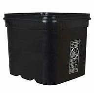 Image result for 8 Gallon Square Bucket