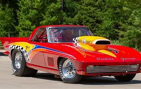 Image result for Corvette Drag Racing Cars