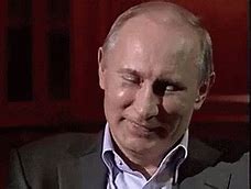 Image result for Putin Happy GIF