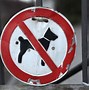Image result for No Animals Sign