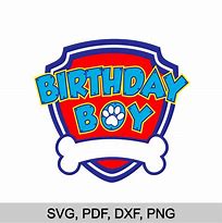 Image result for Boy Birthday PAW Patrol 2 Clip Art