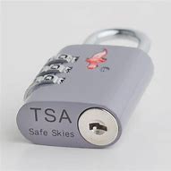 Image result for TSA Combination Lock
