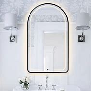 Image result for Half Arch Lit Mirror