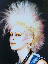 Image result for Woman's 80s Punk