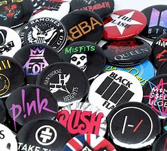 Image result for 80s Punk Band Pins