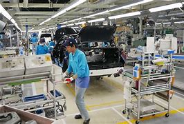 Image result for Hydrogen Fuel Cell Car Factory Japan