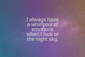 Image result for Quotes with Night Sky Background