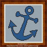 Image result for Cross Stitch Anchor Pattern