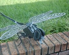 Image result for Metal Art for Garden Dragonfly