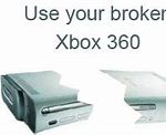 Image result for Broken Black Xbox 360