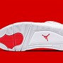 Image result for Air Jordan 4 White Red