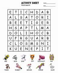 Image result for Printable Word Puzzle Games for Kids