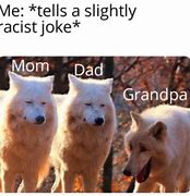 Image result for White Wolves Laughing Meme