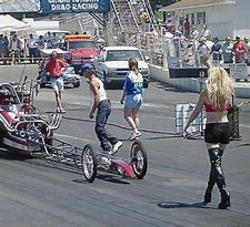 Image result for Lady That Drove Drag Motorcycle
