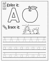 Image result for Printable Tracing Pages Preschool