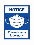 Image result for Covid 19 Mask. Sign