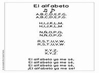 Image result for Spanish Alphabet Song for Kids