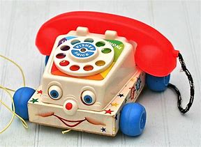 Image result for Old-Fashioned Toy Telephone