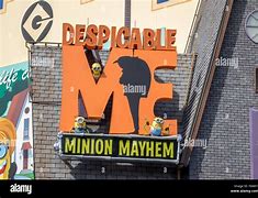 Image result for Despicable Me Minion Mayhem Logo