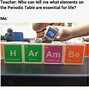 Image result for Periodic Table Breakfast Meme