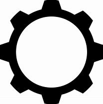 Image result for Gear Clip Art Black and White PNG