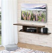 Image result for Floating TV Unit with Matching Shelves