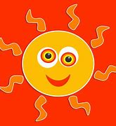 Image result for Cartoon Sun Emoji
