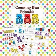 Image result for Counting Bears Printables