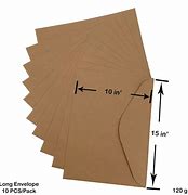 Image result for What Size Are Letter Envelopes