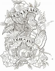 Image result for Chicano Adult Coloring Pages