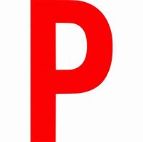 Image result for Alphabet Letter P Red