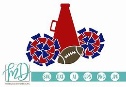 Image result for Football and Cheer SVG Free