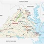 Image result for Virginia United States Map