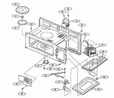 Image result for Panasonic Microwave Oven Parts for Nn CT 56Jb